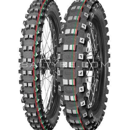 MITAS 90/100-14 MITAS Terra Force-MX MH 49M TT red & green