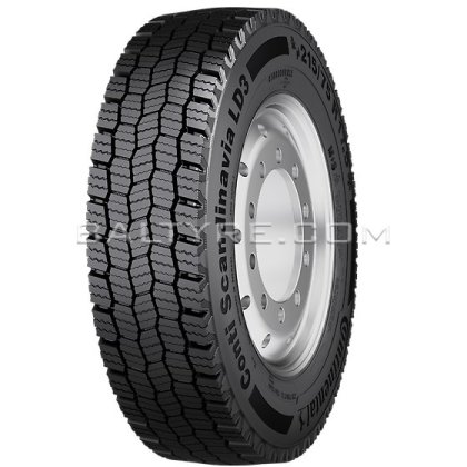 CONTINENTAL 235/75R17,5 Continental Scandinavia LD3 132/130M